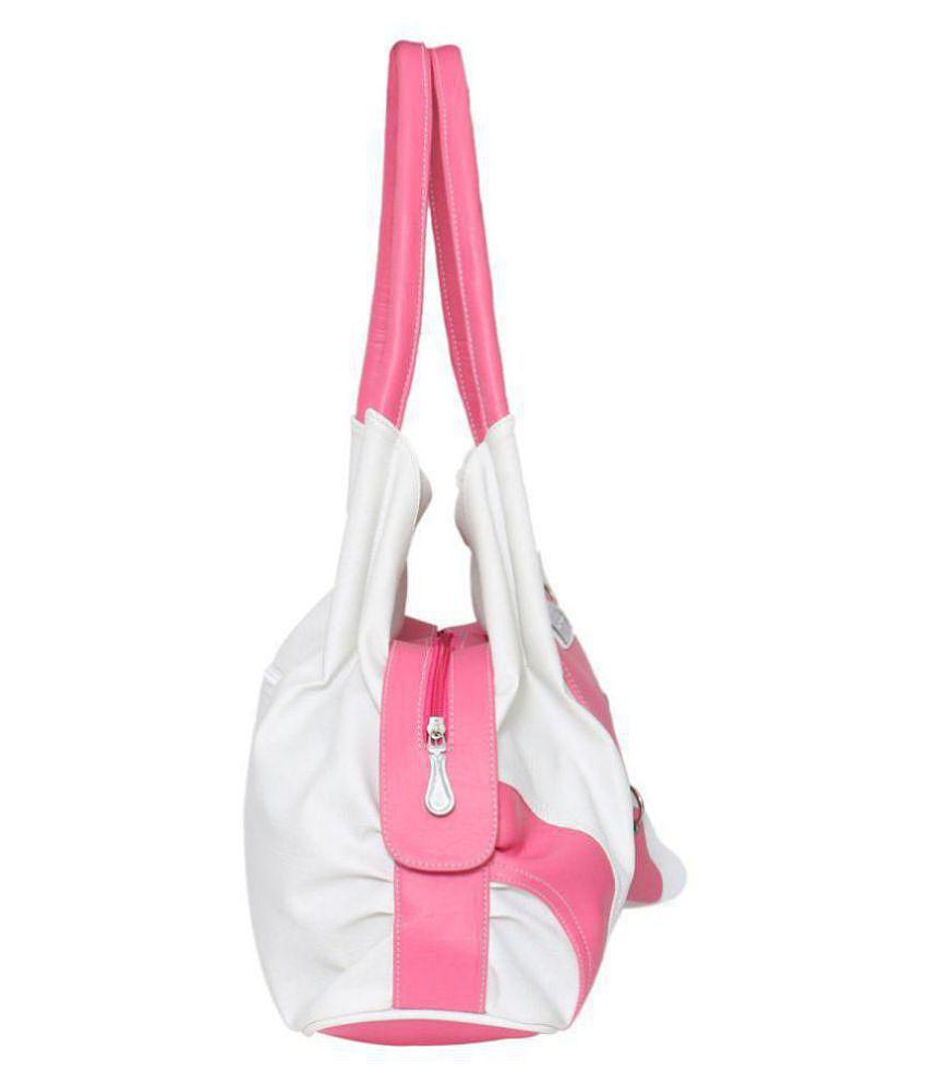 Premium Men Right Choice White P.U. Shoulder Bag - White 2025 at ShopCircuit | ONDC