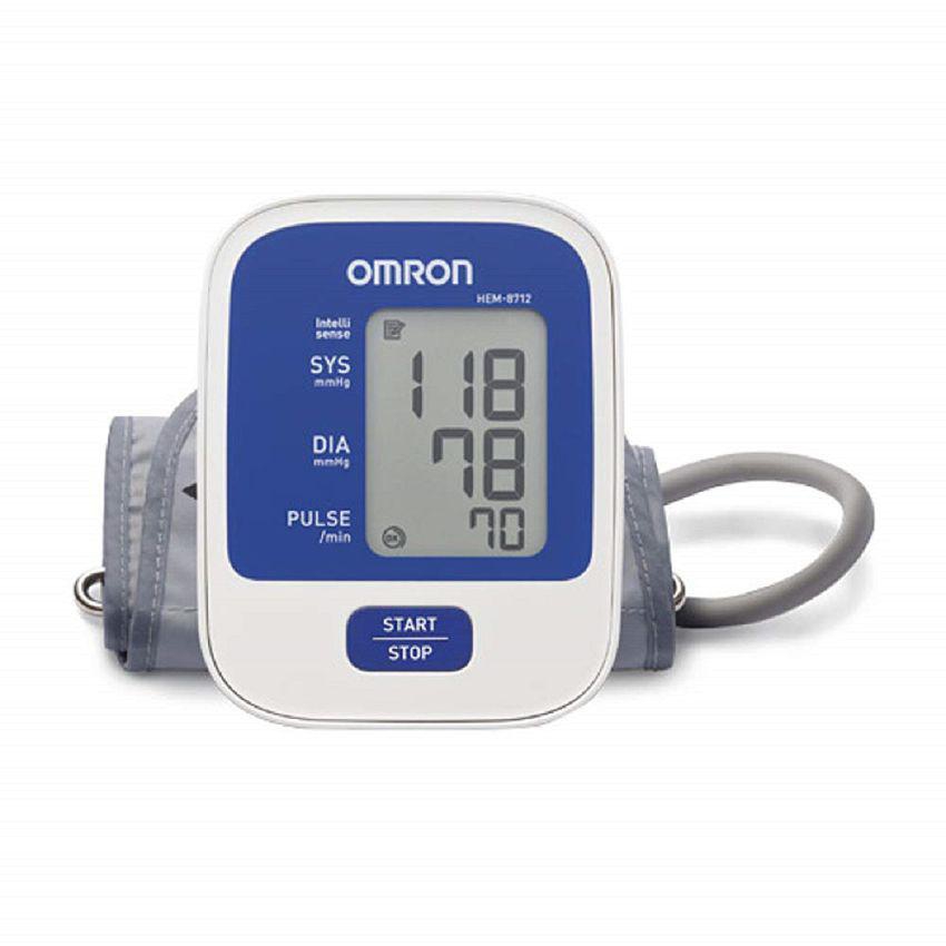 Omron 8712 Automatic Blood Pressure Monitor (White and Blue)