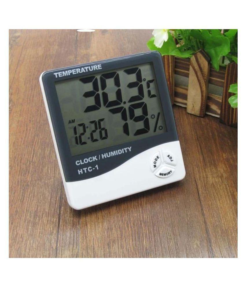 Memtech Innovation Digital Thermometer LCD Hygrometer Humidity Meter Flexible