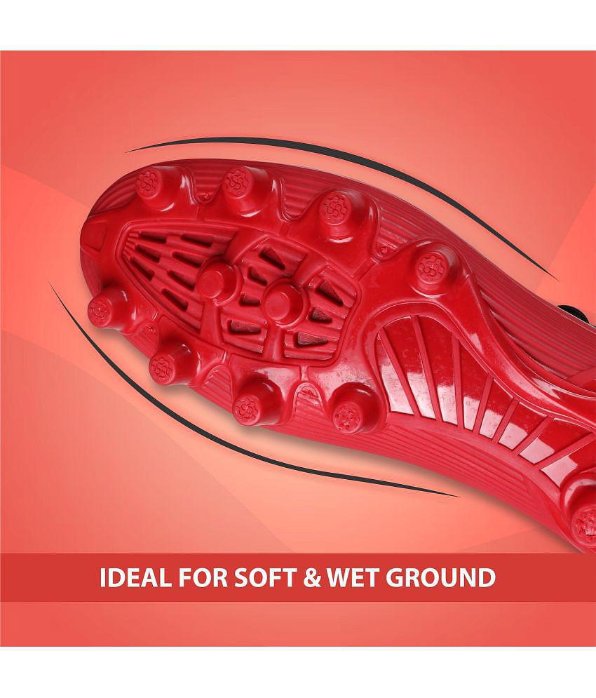 Chic Men Aivin First Strike Red Football Shoes - 7 2025 at ShopCircuit | ONDC