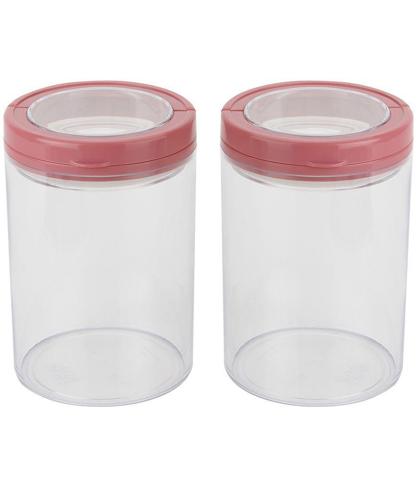 Jaypee Plus Seal IT 1000 ml Polycarbonate Food Container Set of 2 1000 mL - Pink