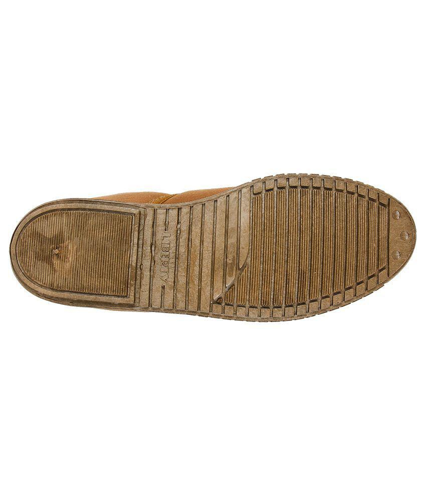 Affordable Men Gliders By Liberty Brown Lifestyle Casual Shoes - 8 2025 at ShopCircuit | ONDC