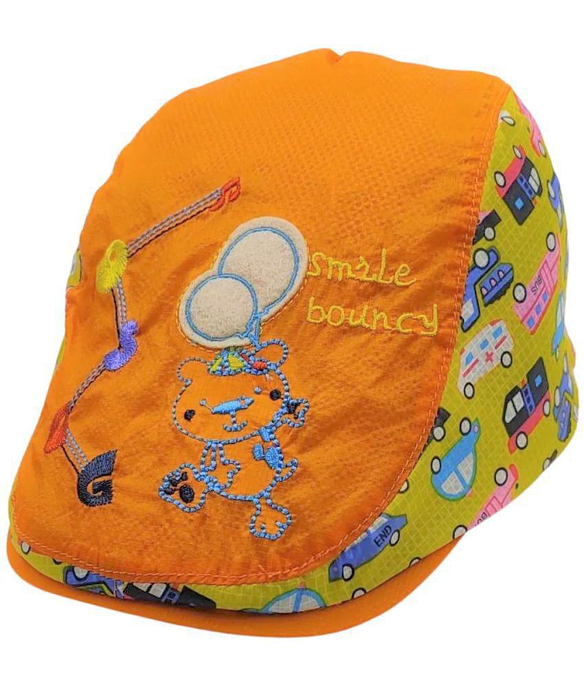 Modern Men Zacharias Baby Boy's & Girl's Kids Beret Golf Polyester Cap (06-24 Months) Smile-Boun