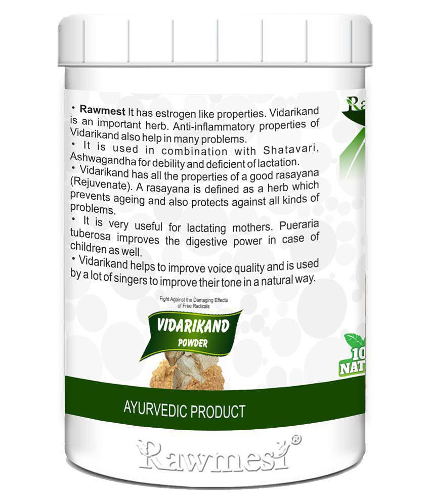 rawmest Vidarikand 300 gm Multivitamins Powder Pack of 3