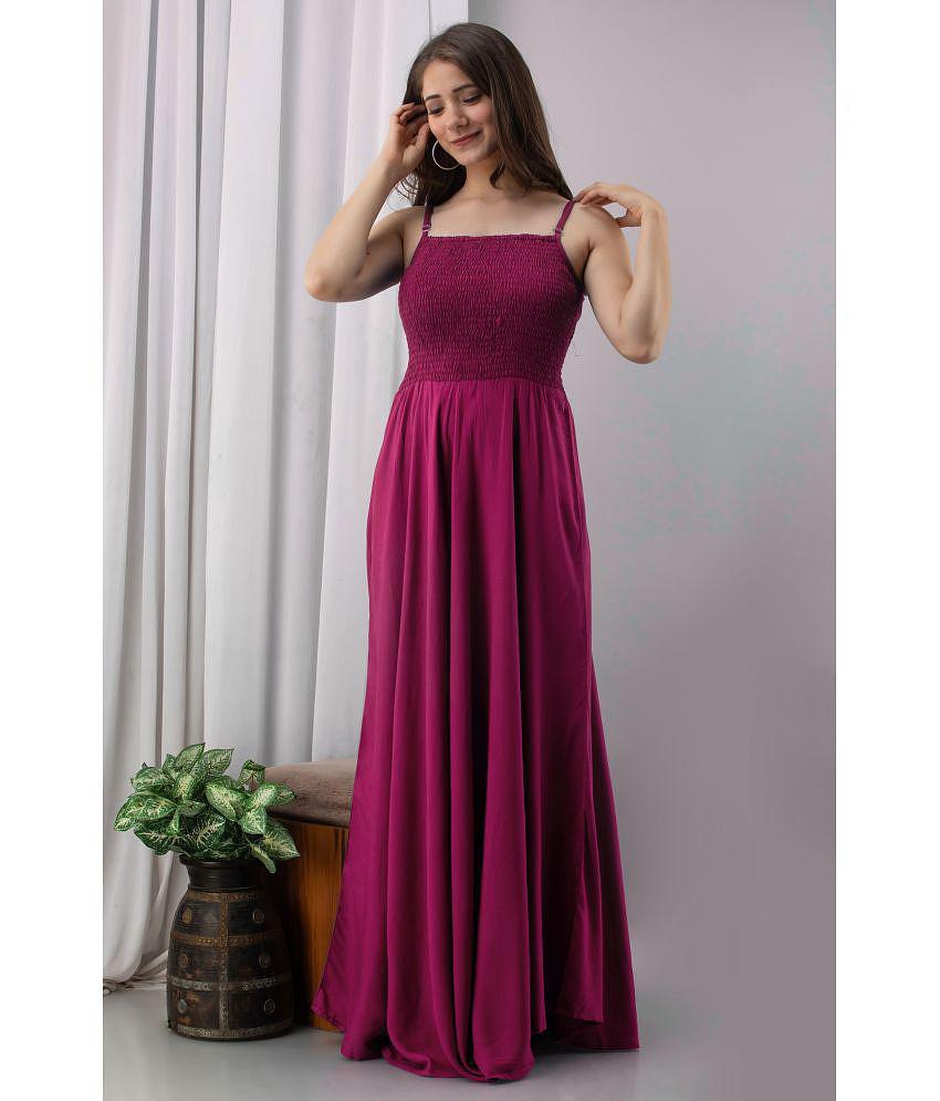 Top Men Frionkandy Rayon Pink Asymmetric dress - Single - None 2025 at ShopCircuit | ONDC