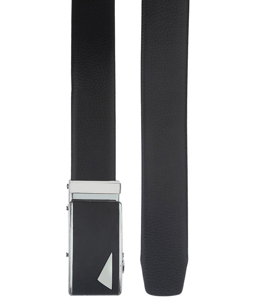 Top Men Zacharias - Black Canvas Men's Formal Belt ( Pack of 1 ) - None 2025 at ShopCircuit | ON