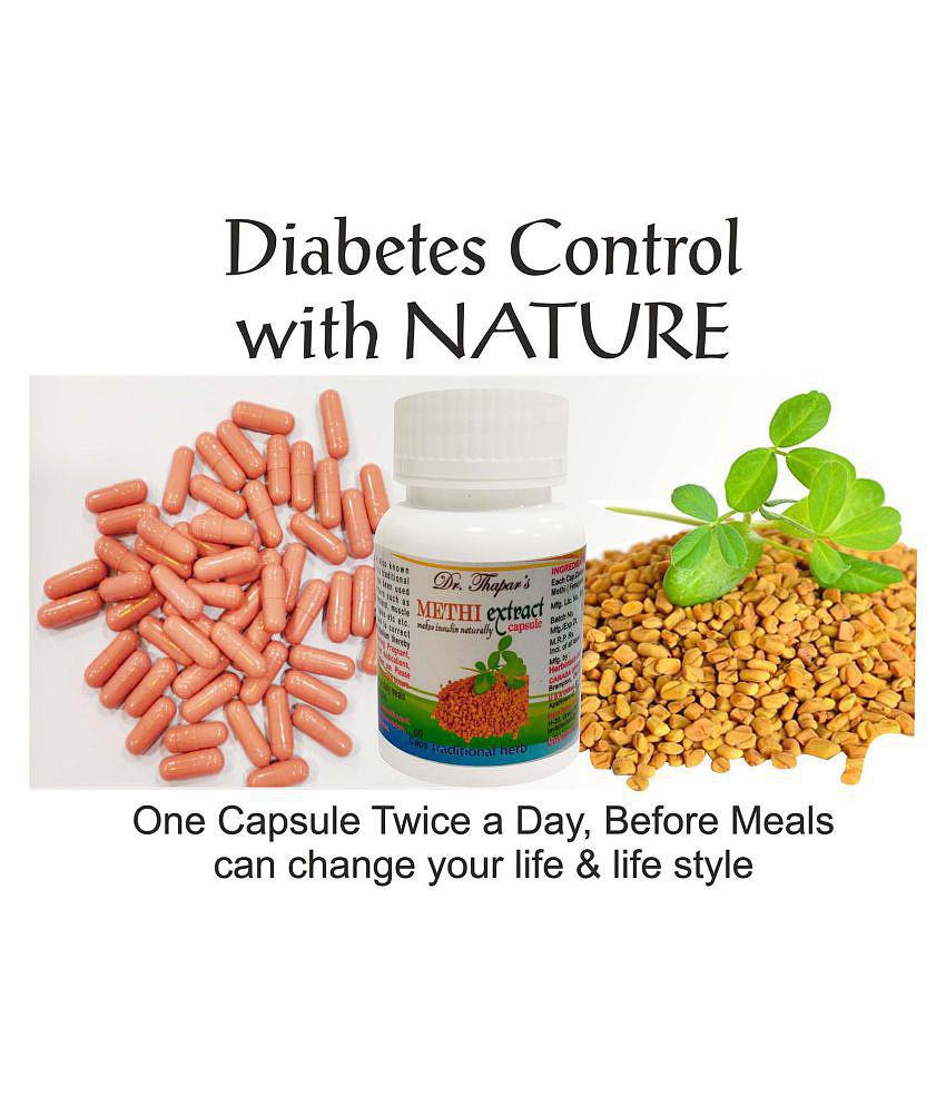 Dr. Thapar's Anti Diabetes METHI Extract 60 Capsule 500 mg