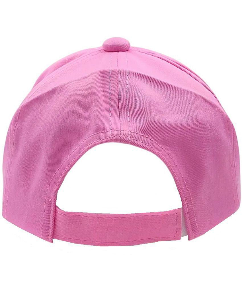 Exclusive Men Zacharias Girl's Kids Cotton Cap kc-10-Light-Pink- (Pack of 1) (1-4 Years) - None 