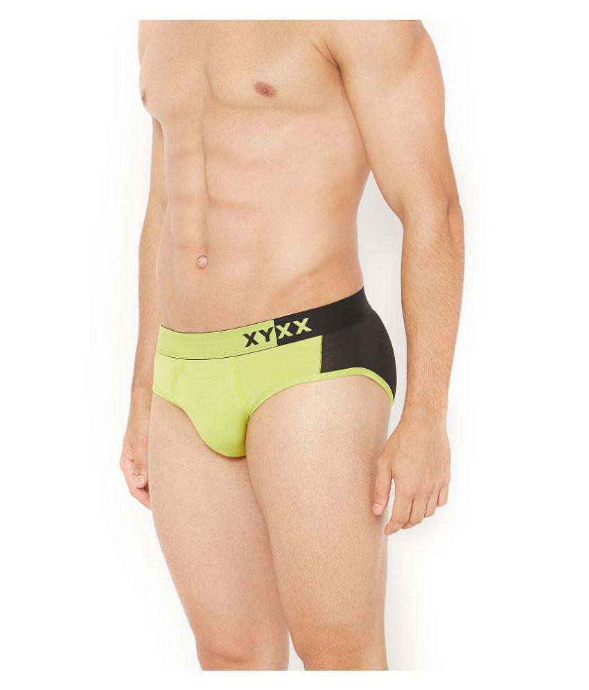 XYXX - Multicolor Modal Men's Briefs ( Pack of 2 ) - L