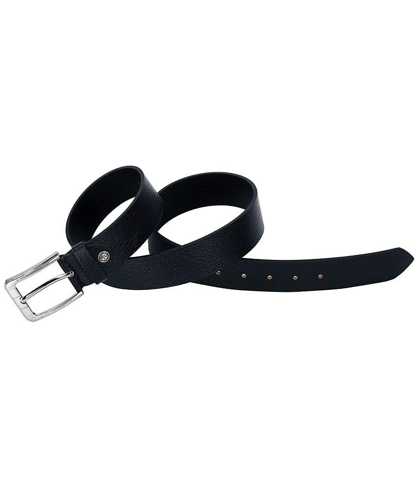 Trendy Men Leather World - Black 100% Leather Mens Formal Belt ( Pack of 1 ) - None 2025 at Shop