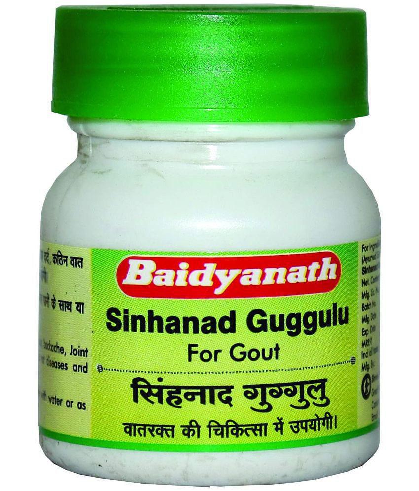 Baidyanath Sinhanad Guggulu Tablet 40 no.s Pack of 1