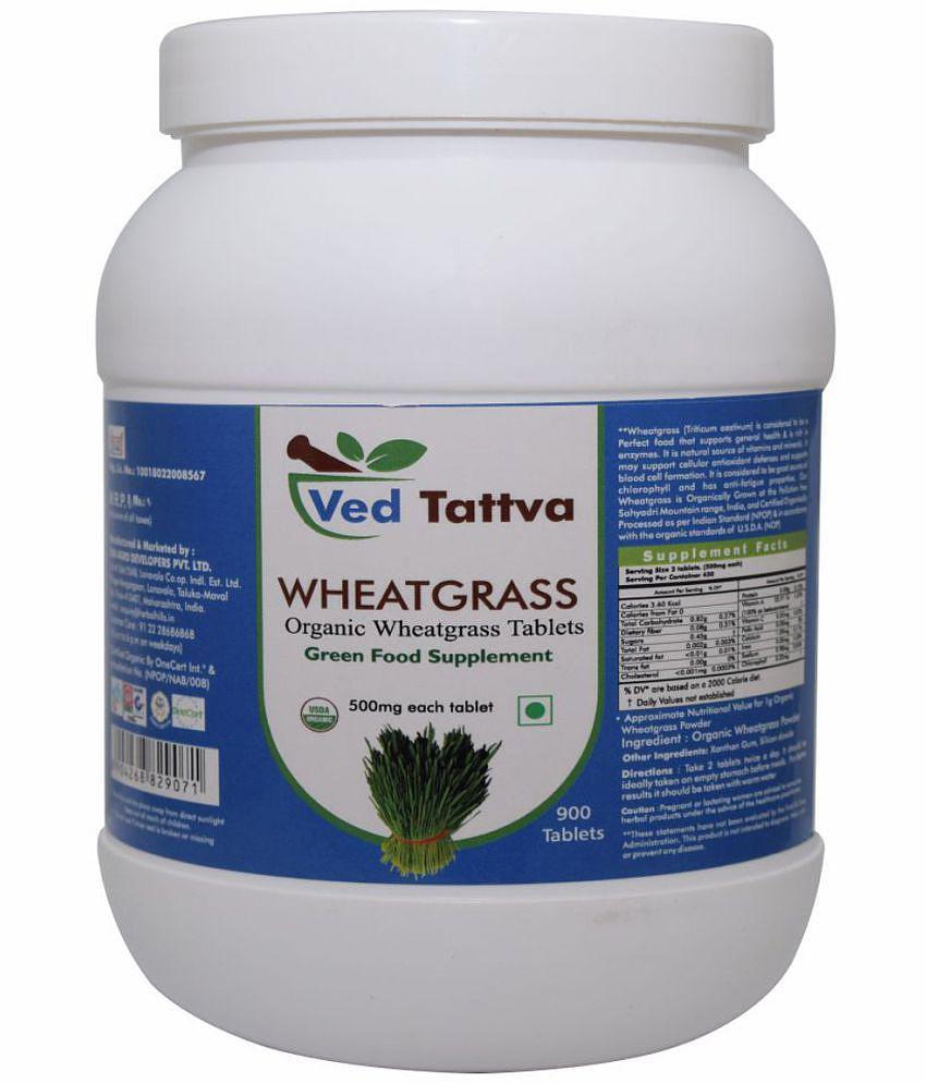Ved Tattva Wheatgrass Tablet 900 no.s Pack Of 1