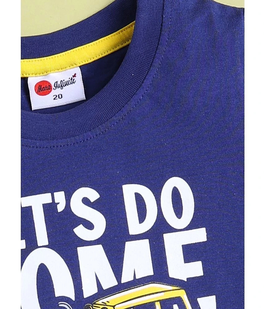 Latest Women Mars Infiniti Blue Cotton Boys T-Shirt ( Pack of 1 ) - None 2025 at ShopCircuit | O