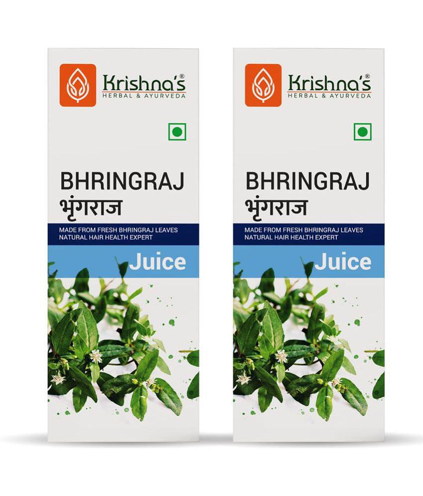 Krishna's Herbal & Ayurveda Bhringaraj Juice 500ml ( Pack of 2 )