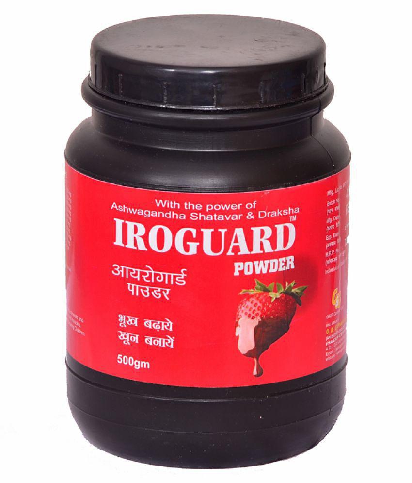 Rikhi G & G Iroguard ( Weight Gainer ) Powder 500 gm Pack Of 1