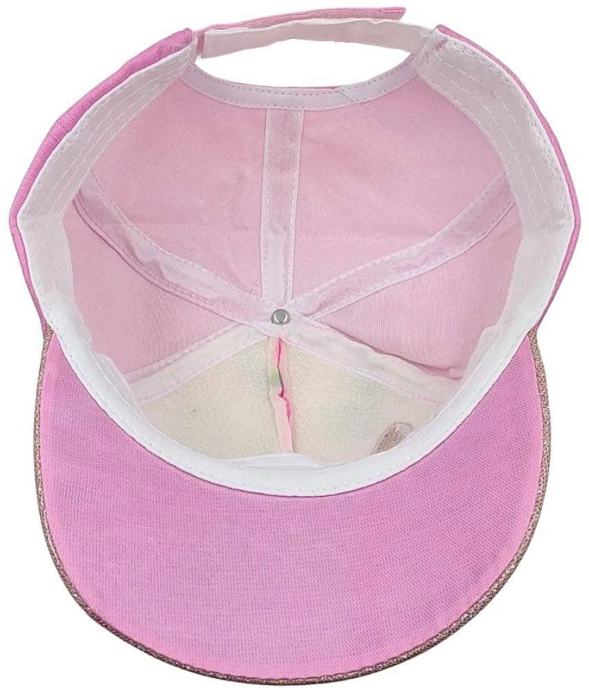 Affordable Men Zacharias Girl's Kids Cotton Cap kc-15-Light-PInk (Pack of 1) (1-4 Years) - None 