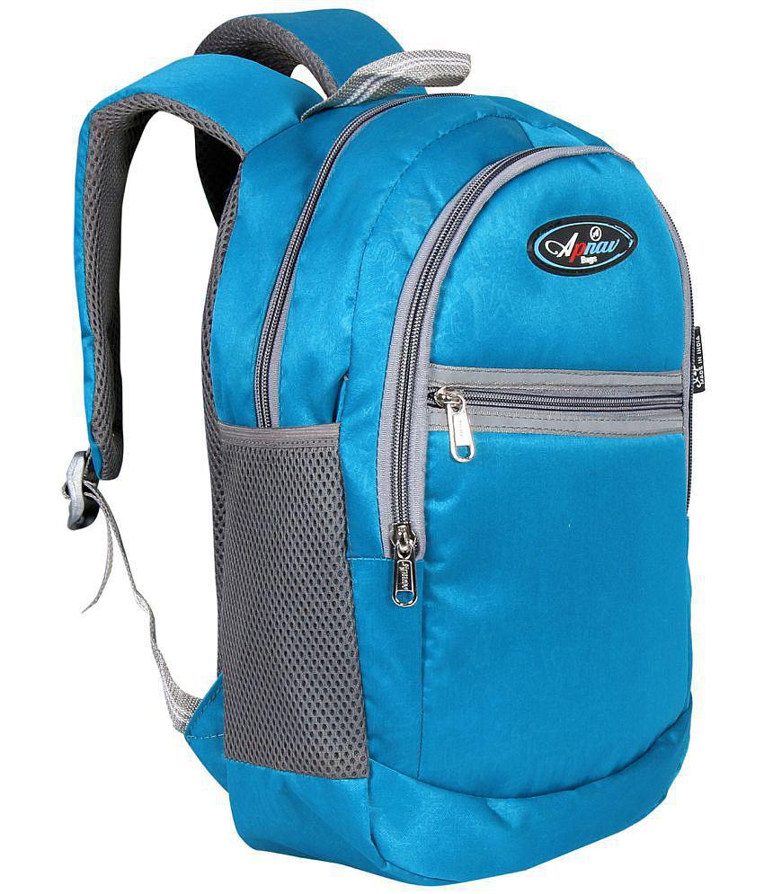 Modern Men Apnav 15 Ltrs Blue Polyester College Bag - Blue 2025 at ShopCircuit | ONDC