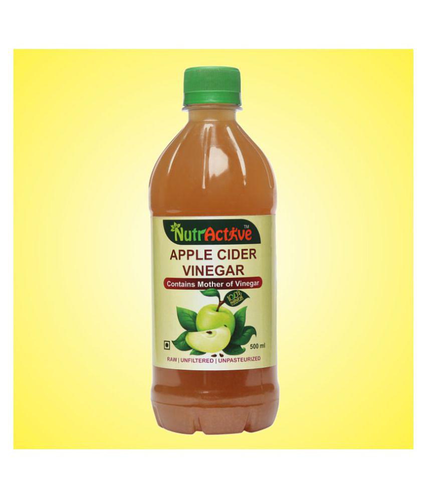 NutrActive Himalayan Apple Cider Vinegar Health Drink Liquid 500 ml Green Apple