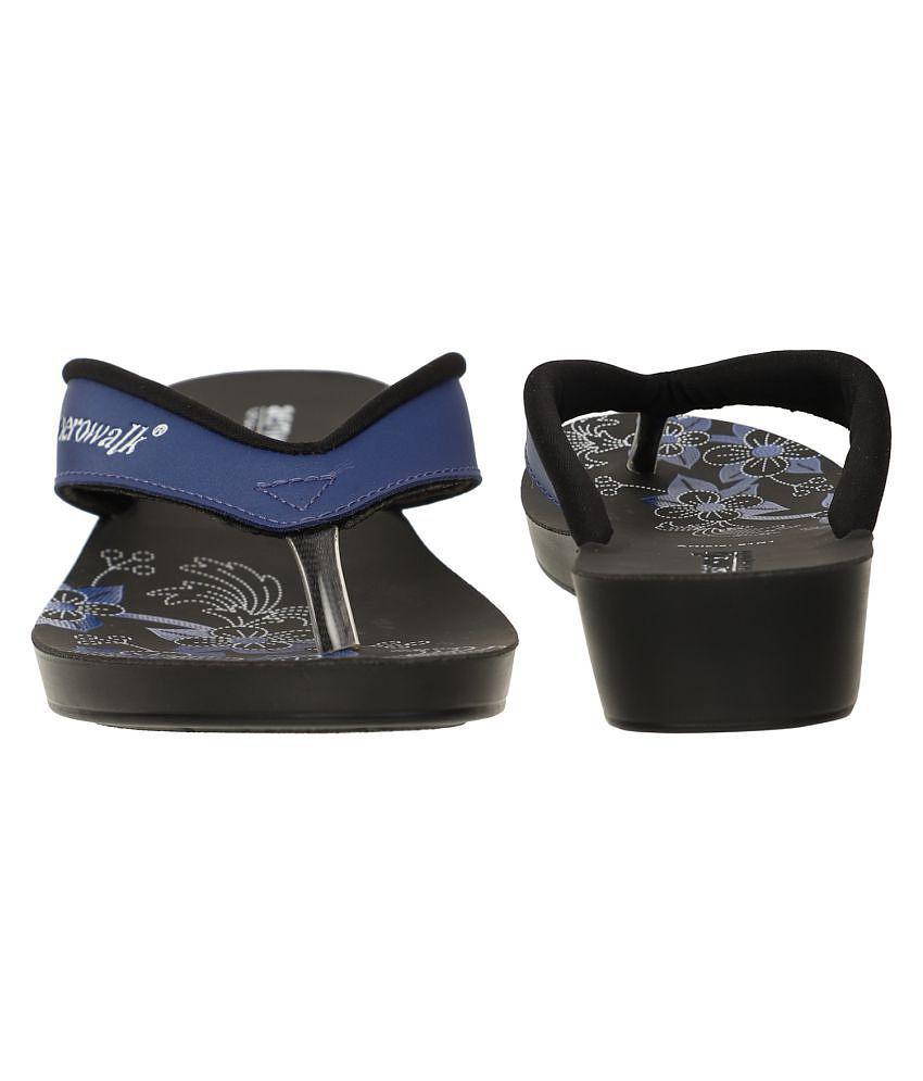 Affordable Women Aerowalk - Blue Women''s Slip On Heels - None 2025 at ShopCircuit | ONDC