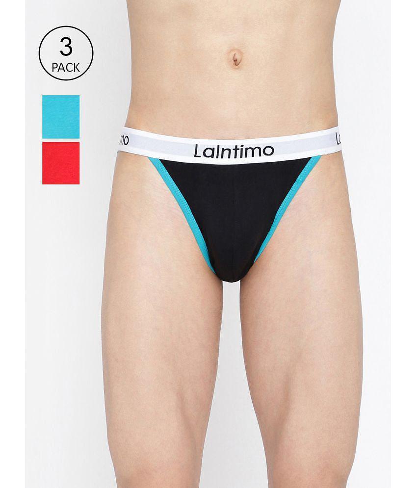 Exclusive Men La Intimo Multicolor Cotton Mens Briefs ( Pack of 3 ) - None 2025 at ShopCircuit |