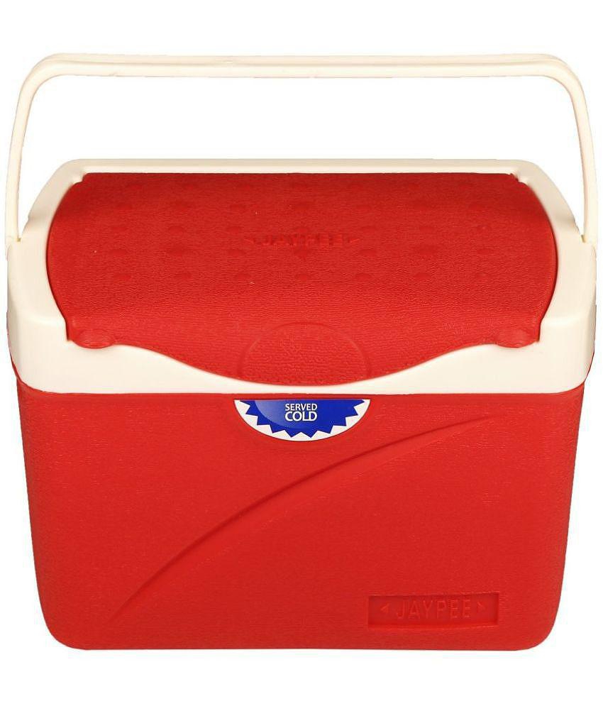 Jaypee Virgin Plastic Double Walled Ice Bucket - Red