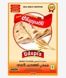 Udupis Real Wheat Fresh Chappathi 6pcs