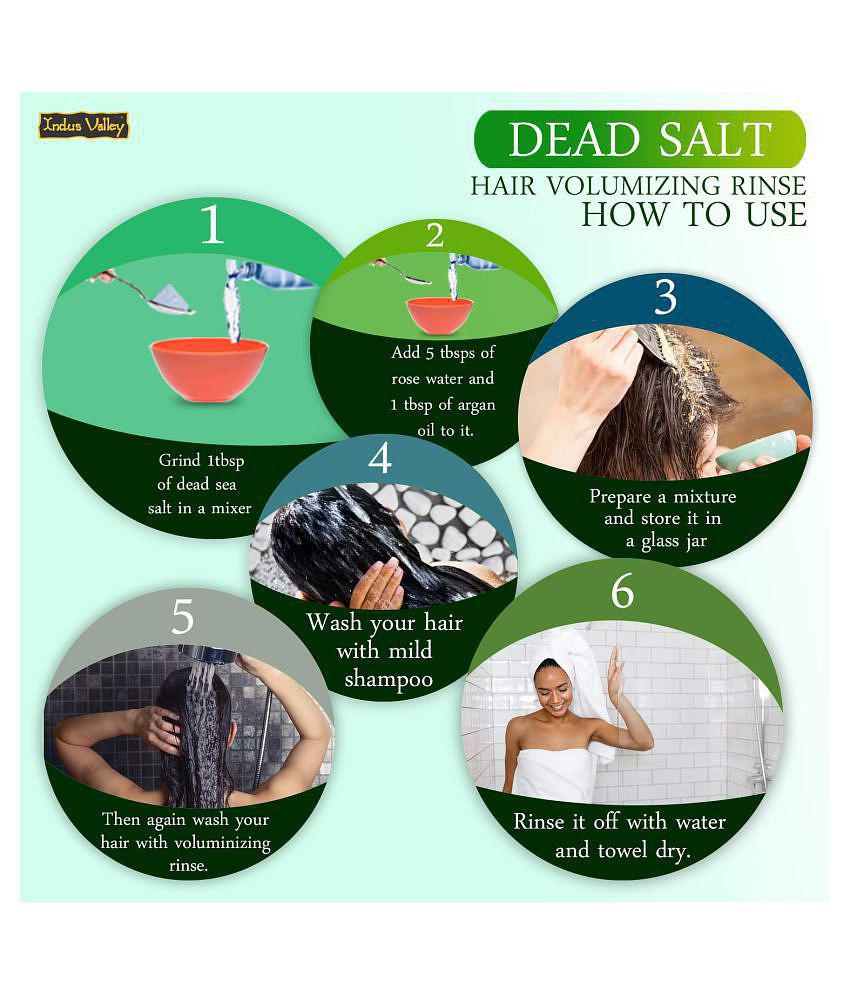 Indus Valley 100% Natural Premium Quality Dead Sea Salt 250 Gm (250 g)