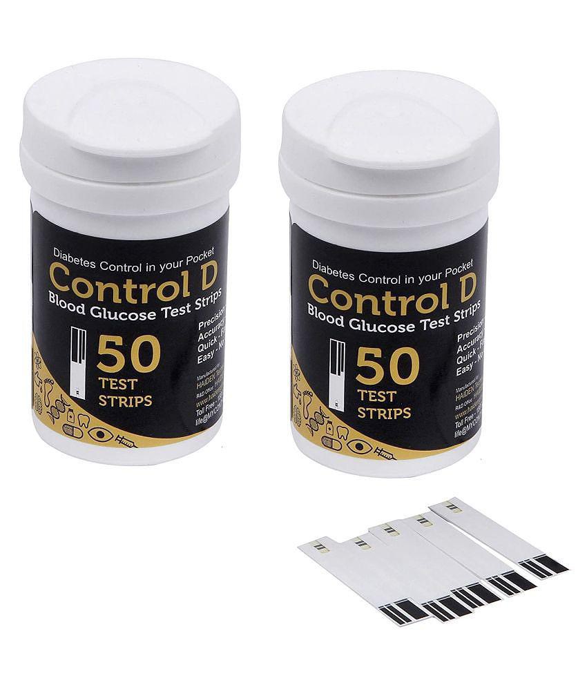 Control D Test Strips 100 Count Aug 2024