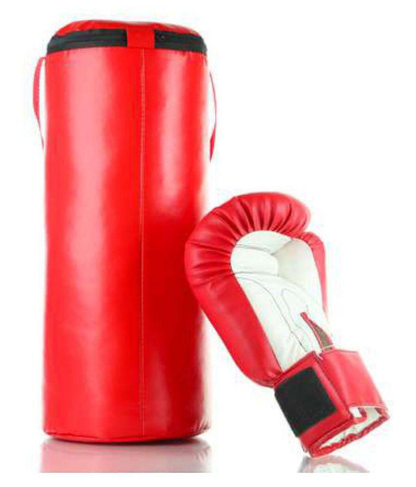 WOLPHY Assorted Boxing Kit For Kids Age 4-10 Years (Bag + Head Gaurd + Boxing Gloves)