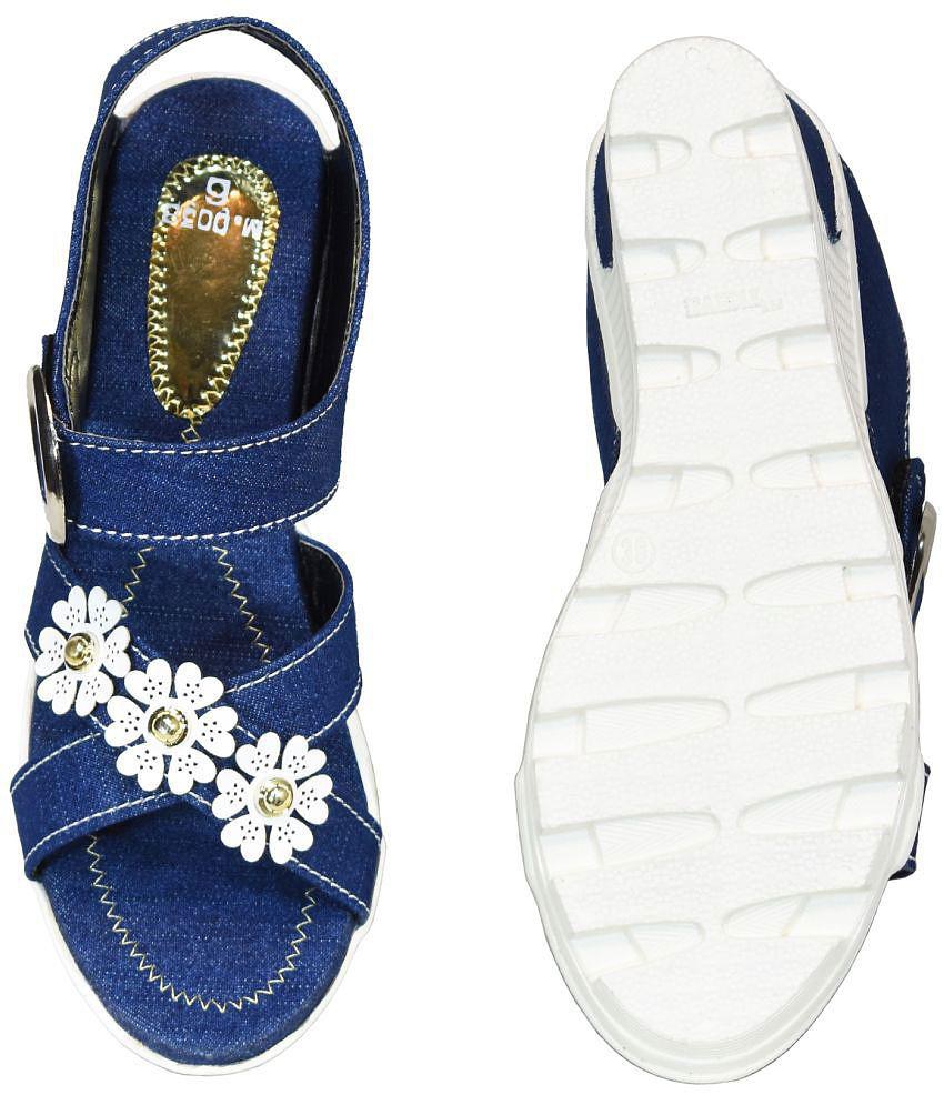 Dream Makers - Blue Women''s Sandal Heels - None