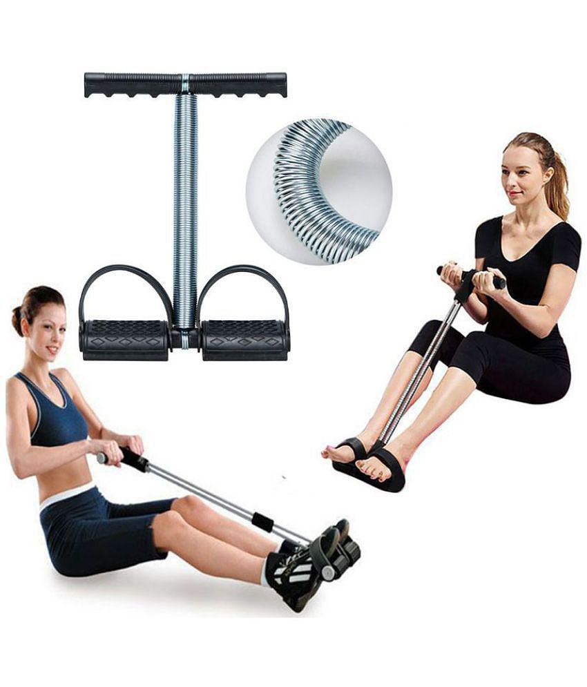 ODDISH Tummy Trimmer With Spring Burn Off Calories & Tone Your Muscles Ab Exerciser - Black