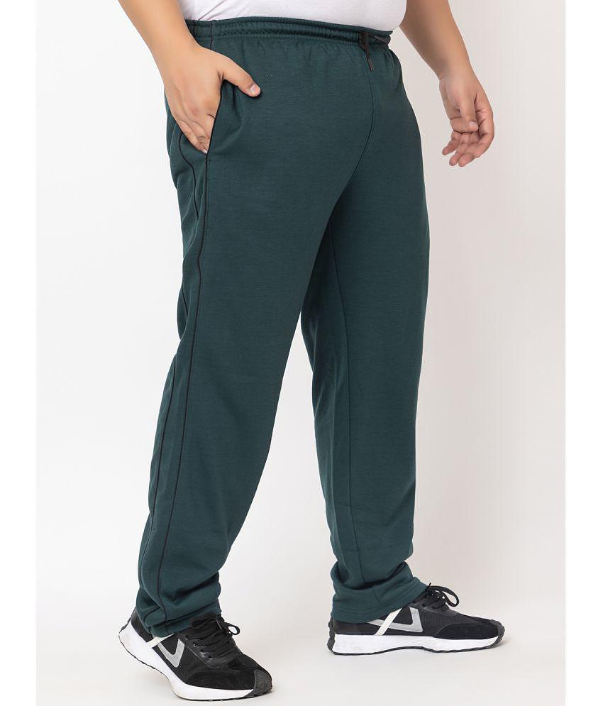 YHA - Green Fleece Mens Trackpants ( Pack of 1 ) - None