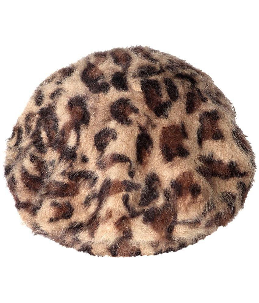 Top Men Zacharias Brown Woollen Womens Cap ( Pack of 1 ) - Brown 2025 at ShopCircuit | ONDC