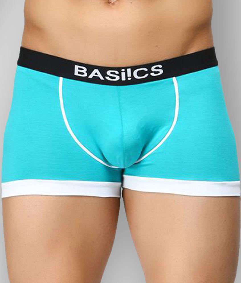 New Men BASIICS By La Intimo - Multicolor Cotton Men's Trunks ( Pack of 2 ) - M 2025 at ShopCirc