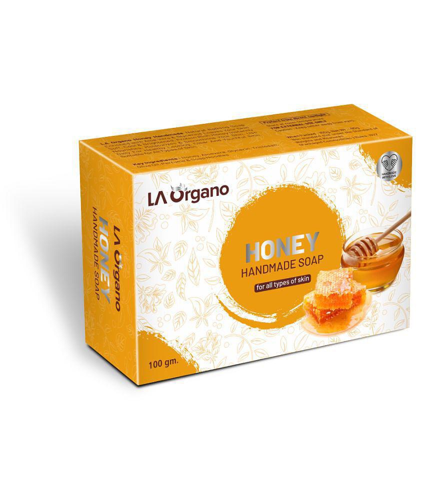 LA ORGANO Honey Handmade Natural Bath Soap Soap 100 g