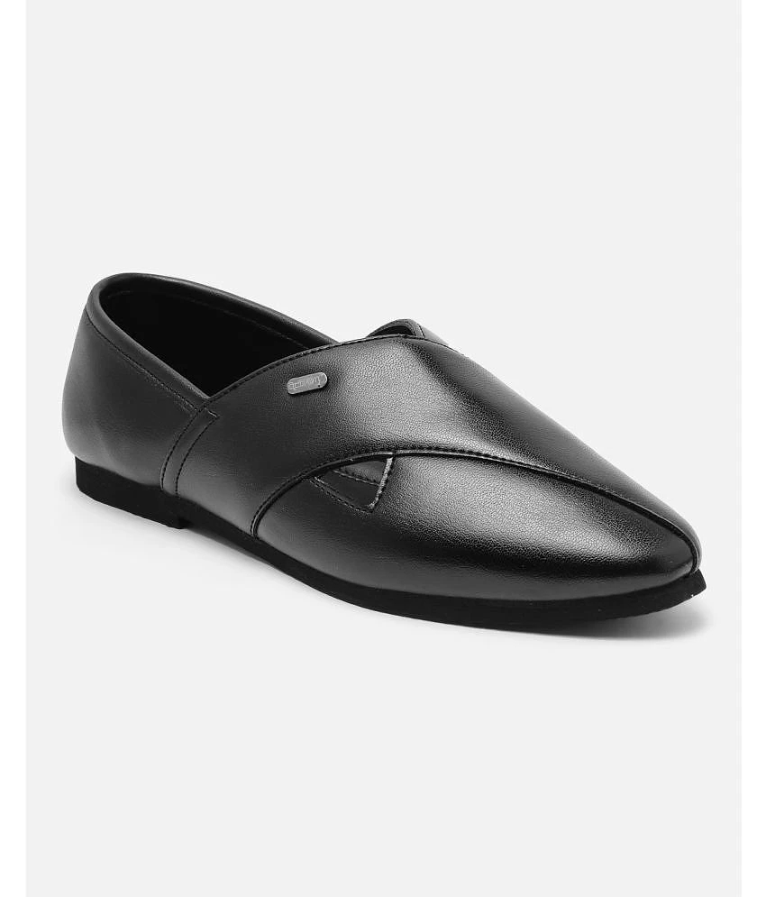 Modern Men Action Action Ethnic Shoes For Men Black Mens Slip on Shoes None 2025 at ShopCircui