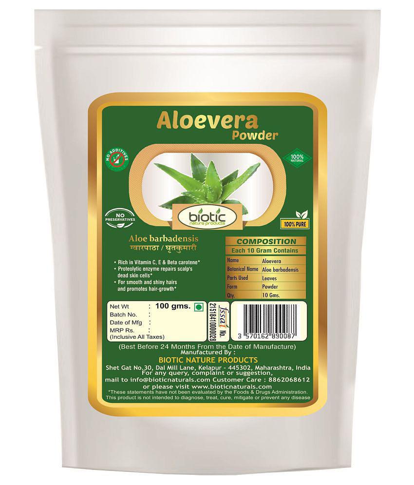 Biotic Neem Leaf & Aloevera Powder for Diabetes Powder 200 gm