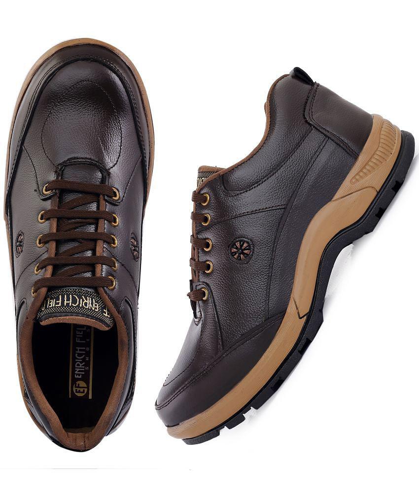 Exclusive Men Enrich Field 35 Brown Mens Lifestyle Shoes - None 2025 at ShopCircuit | ONDC