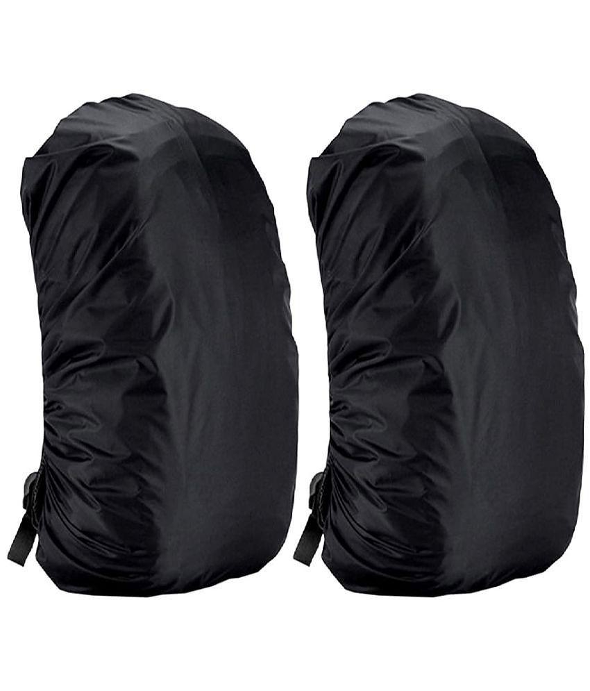 Pack of 2 Rain & Dust Dust Proof Elastic Stretchable Rain Cover for Backpack Bags (for 20 Ltrs to 40 Ltrs)