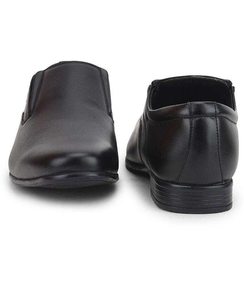 Trendy Men Liberty - Black Mens Slip On Formal Shoes - None 2025 at ShopCircuit | ONDC