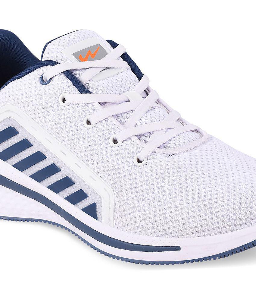 Campus Lift White Running Shoes - 9, White