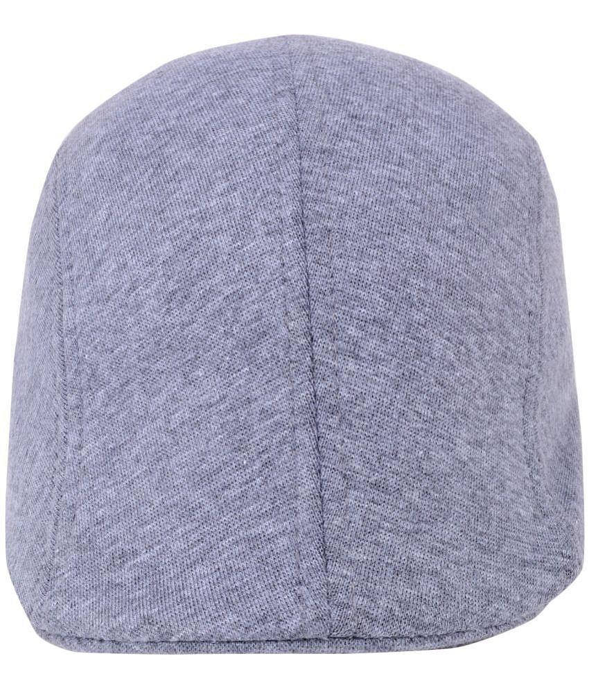 Zacharias - Gray Cotton Men''s Cap ( Pack of 1 ) - Gray