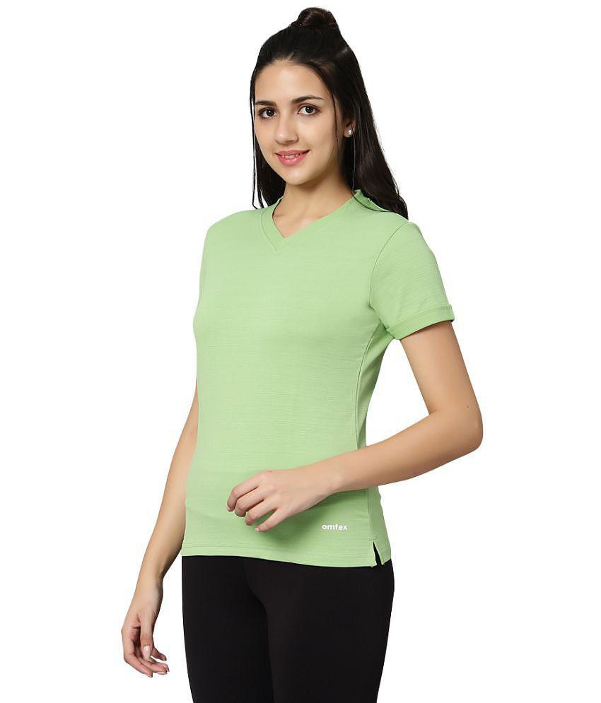 Elegant Men Omtex Green Polyester Tees - Single - None 2025 at ShopCircuit | ONDC