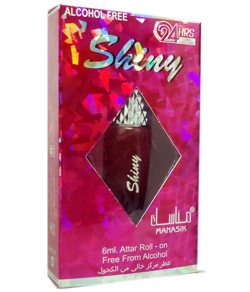 MANASIK SHINY PINK  Concentrated   Attar Roll On 6ml .