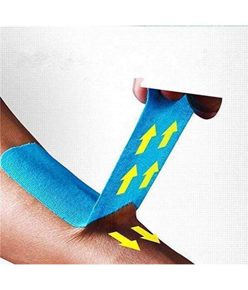 GKBOSS Waterproof Kinesiology Tape Latex Free Breathable Athletic Sports Tape For Injury, Muscle Support, Pain Relief - One Size