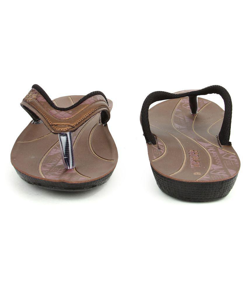 Stylish Men AHA by Liberty - Brown Women's Flats - None 2025 at ShopCircuit | ONDC