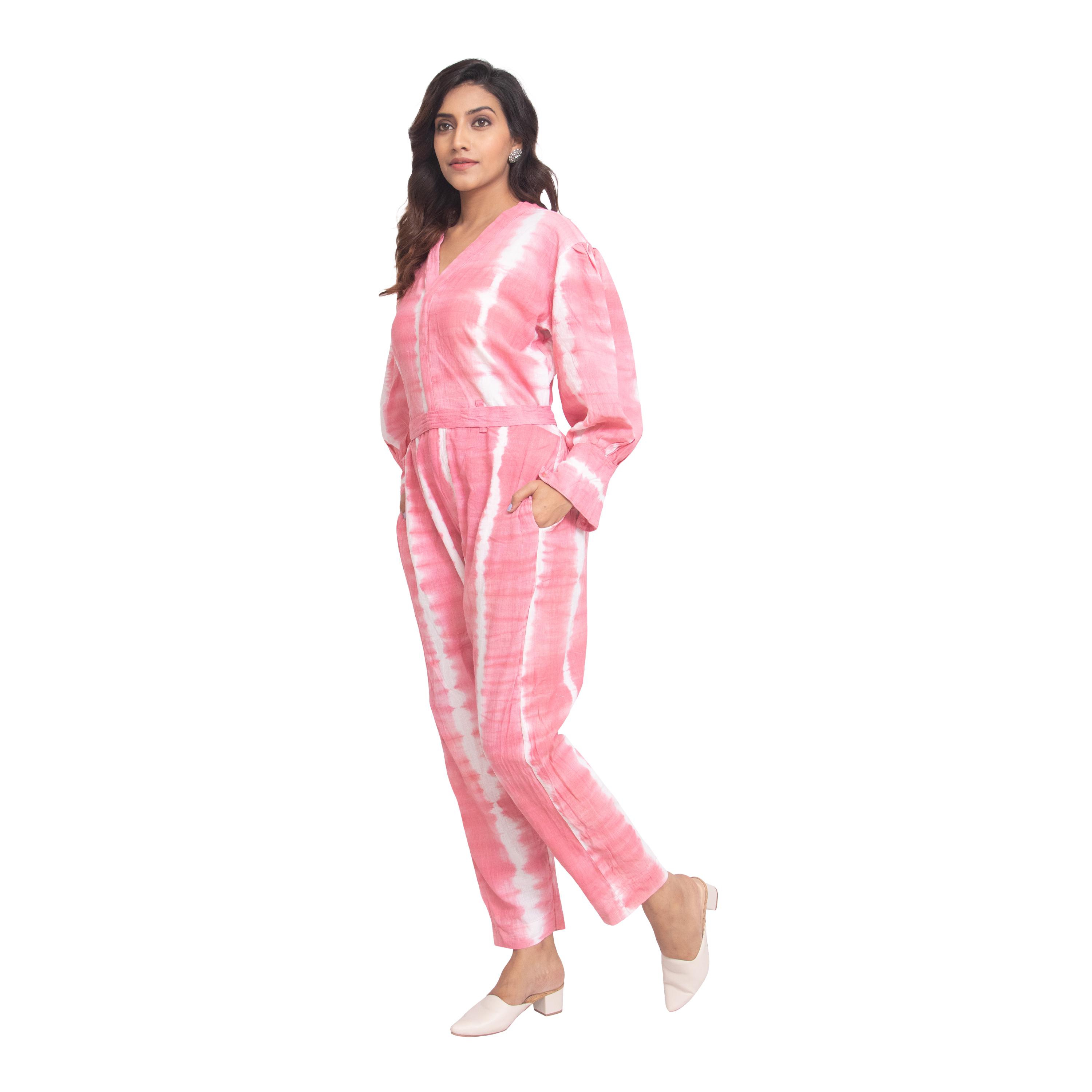 Kani Khadi Tie Dye Jumpsuit - None