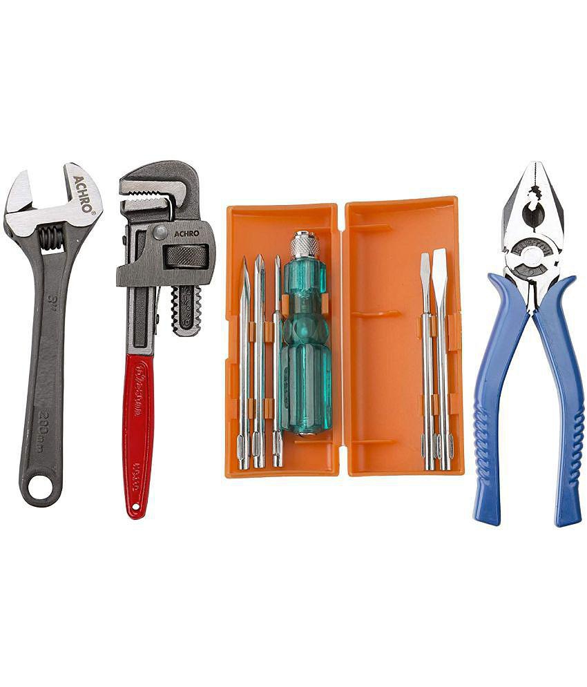 Kadio Hand Tools Combo Set With 8