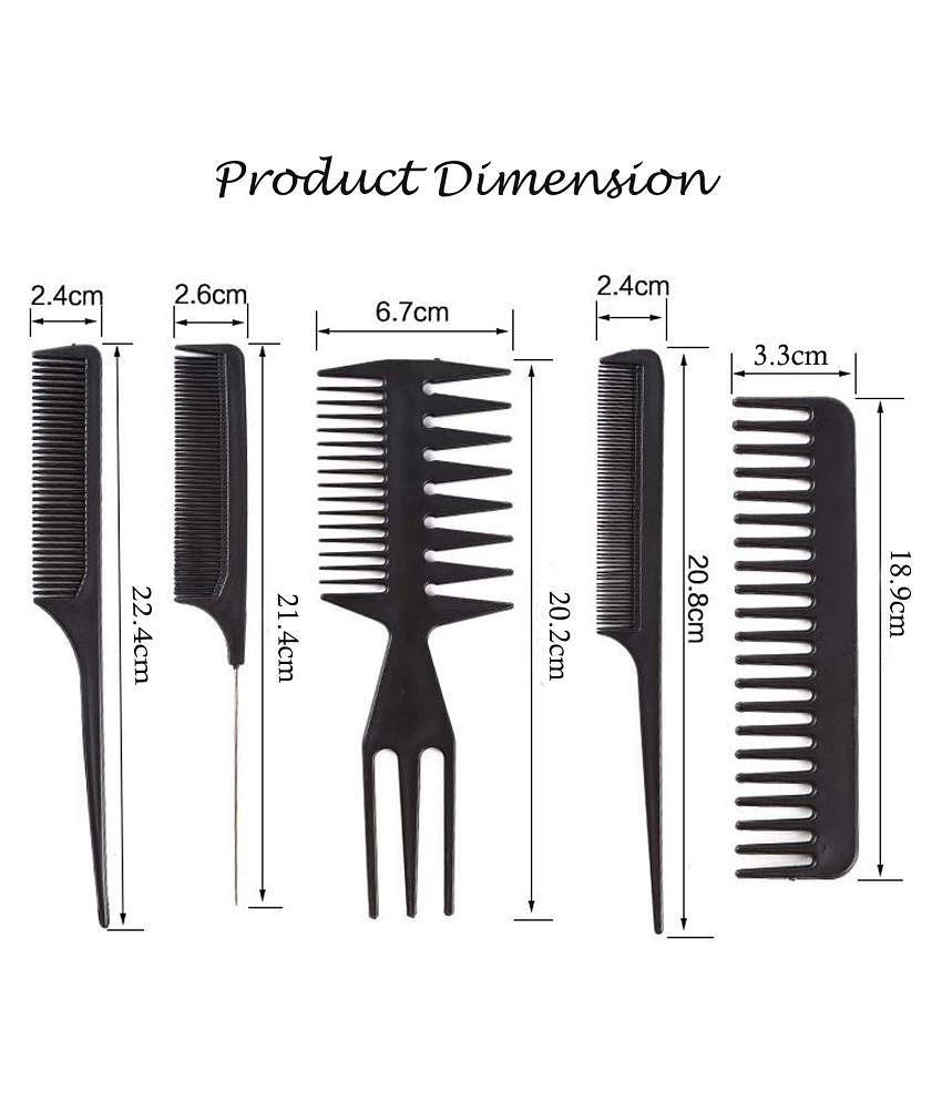 Chic Men Out of Box Black Casual Comb Clip - Black 2025 at ShopCircuit | ONDC
