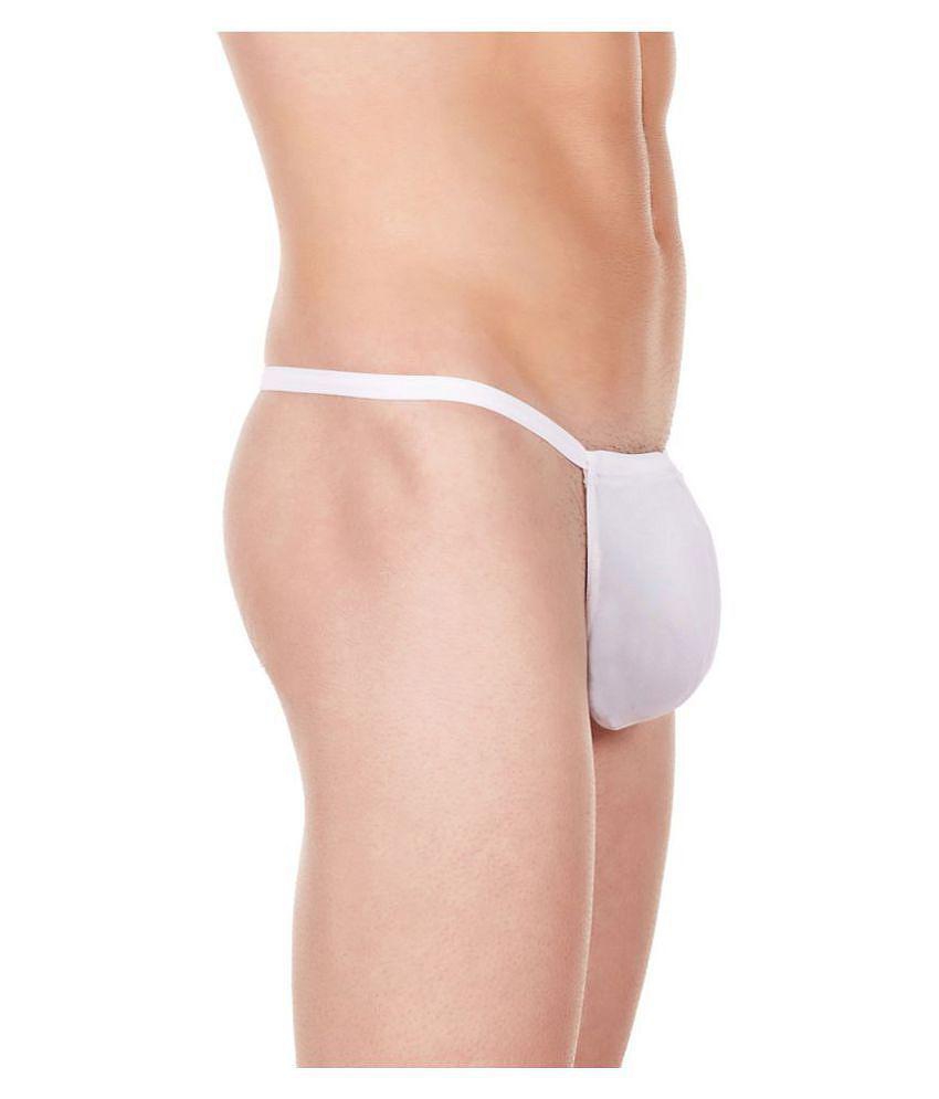 Luxurious Men La Intimo White G-String Single - S 2025 at ShopCircuit | ONDC